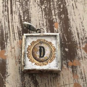 Jewel Kade Initial D Dream Crown Charm